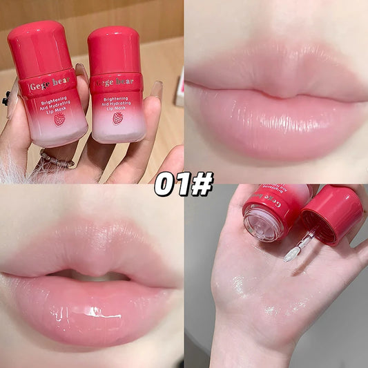 Gege Bear Lip Balm Moisturizing and Fading Lip Lines to Prevent Chapped Lipstick Base