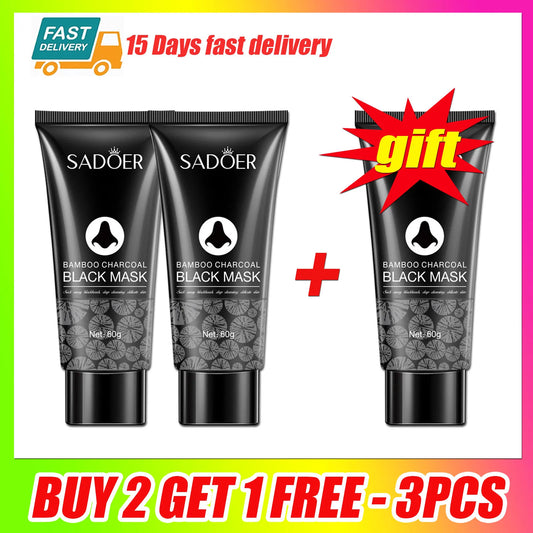 1/3/5/10PCS Bamboo Charcoal Nose Blackhead Remover Mask Deep Cleansing Shrink Pore Mask Skin Care Nose Black Dots Pore Skin Care