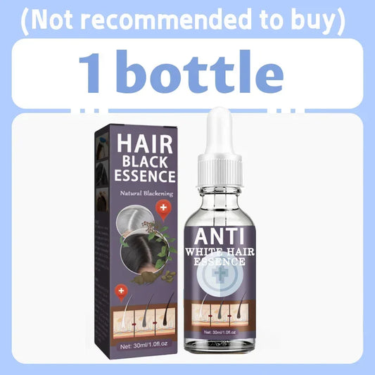 White hair killer, remove gray hair and restore natural hair color in 7 days