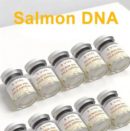 5ml High Salmon DNA Gold Ampoule Skin Booster Serum BB Cream Glow Beginner Starter Kit Face Skin Care Essence