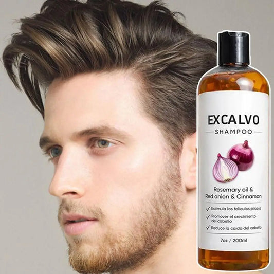 Oil Balancing Hair Shampoo Rosemary Red Onion Anti Frizz Increase Density Not Over Dry Smooth Fluffy Shiny Hair