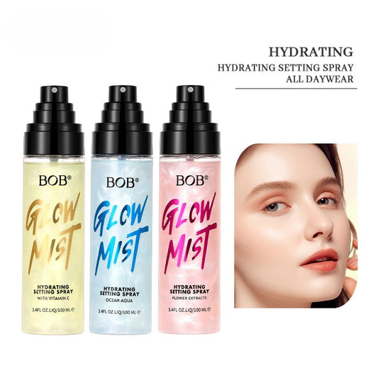 Gilded Fine Glitter Waterproof, Sweat-proof, Long-lasting Oil-control, Moisturizing and Setting Spray for Cosmetics