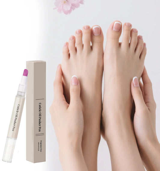 Nail Nutrition Oil Pen Relieve Dry Damaged Nails Brighten Nails Deep Nourishing Lavender Fragrance Nail Cuticle Revitalizer Oil