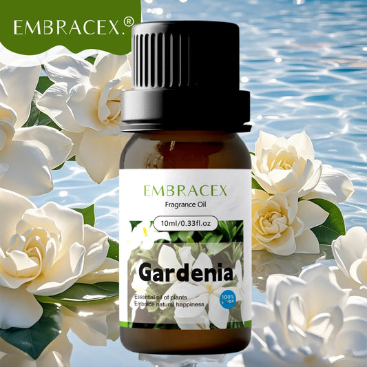 10ml Gardenia Essential Oil Massage Oils Floral Scent Long Lasting Soap Making Gifts for Friends Woman Skin