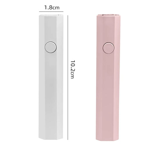 Portable Handheld UV LED Nail Lamp USB Rechargeable Pen Shape Nail Dryer Quick Curing Light for Gel Polish Manicure And Nail Art