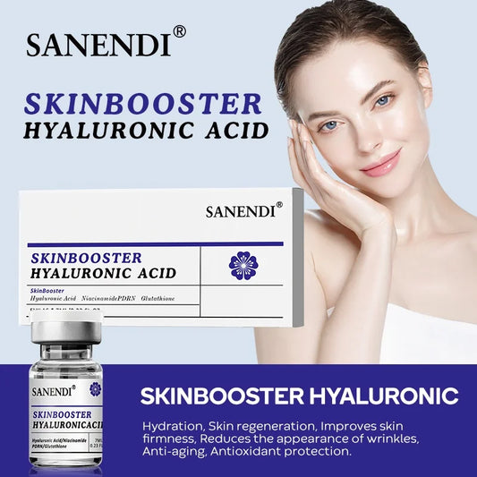 Sanendi Hyaluronic Acid PDRN GLUTATHIONE Retionl Serum for Face Dr.Pen DEEP HYDRATION Firmness Anti-aging 7ML*5Vials