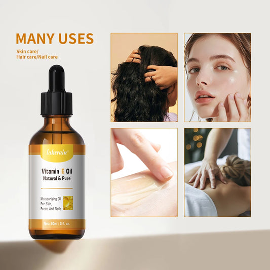 Vitamin E Face Oil Skin Care Deep Repairing Anti Wrinkles Whitening Face Enhance Skin Elasticity Facial Care Essencial Oil