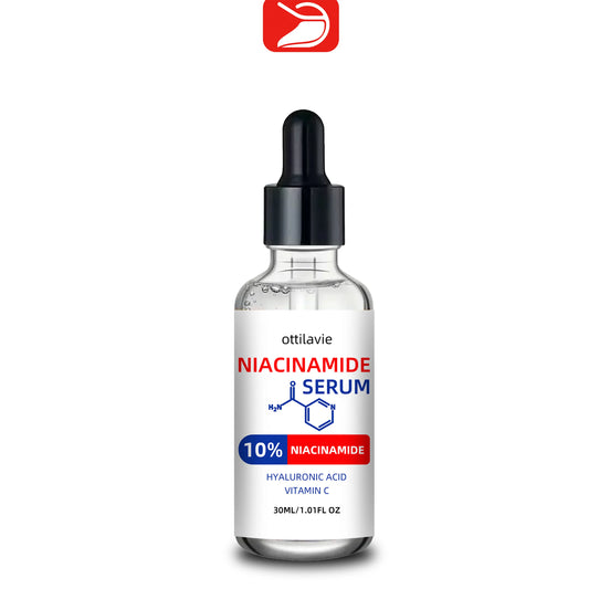 ottilavie 10% Niacinamide Serum – Suitable for all skin types, fast-absorbing, non-greasy, brightens skin tone,