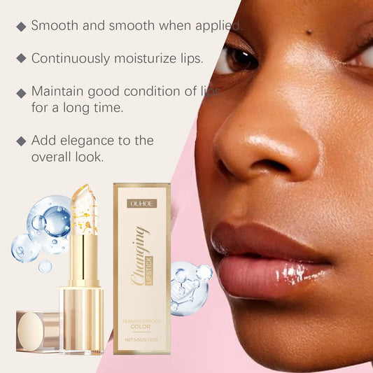 Transferproof Color Changing Lipstick Moisturizing Repairing Deep Nourishment Plumping Jelly Transparente Long Lasting Lip Balm