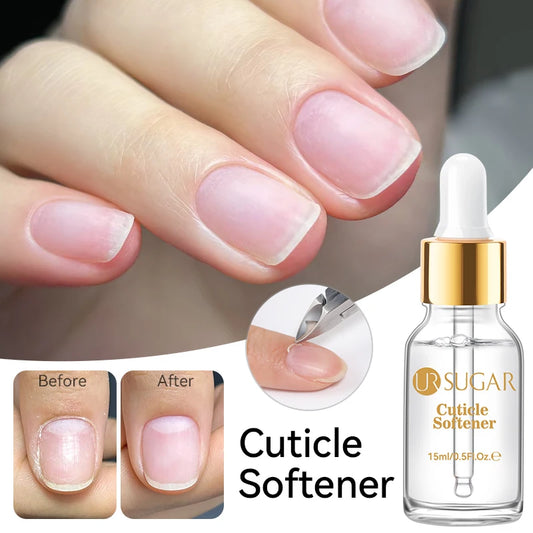 UR SUGAR 15ml Cuticle Softener Regenerating Oil Preventative Nail Polish Softener For Dead Skin Dry Manicures Gel Nail Care Tool