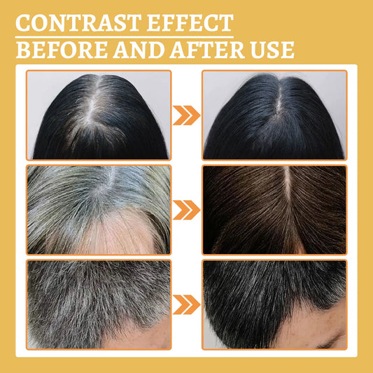 Black Ganoderma Lucidum Hair Liquid Clean Scalp Dirt Prevent Hair Loss Strengthen Hair Roots Nourish Hair Follicles Care Essence