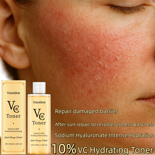 VC Hydrating Toner,Radiance Boosting & Fading Dullness,Triple-Action Oil-Free Plumping,Sun Damage Defense & AntiPhotoaging,Instant Absorption & Zero Sticky Residue,The Ultimate Glow Enhancing Makeup Prep,Vegan & Cruelty Free
