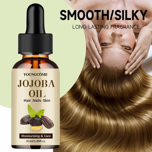 Natural Jojoba Oil Anti Aging Firming Skin Face Moisturizing Relaxing Massage Oil Hair Repair Skin Care Body Oil