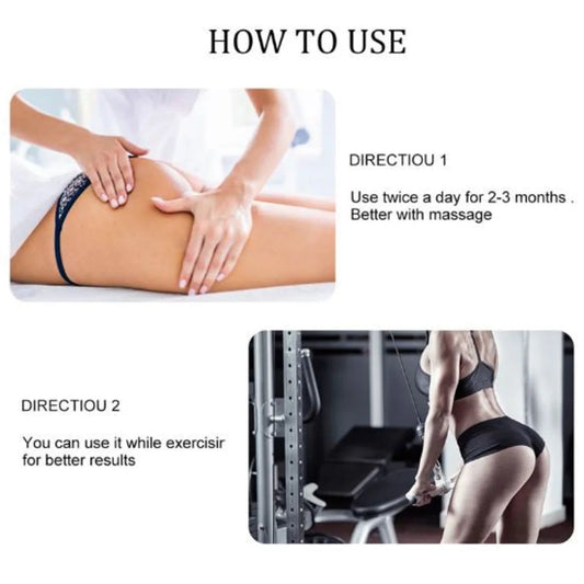 Bust Butt Enhancement Oil Sexy Lady Hip Lift Up Effective Firm Gentle Body Massage Beauty Big Ass Nourishing Body Care Plump