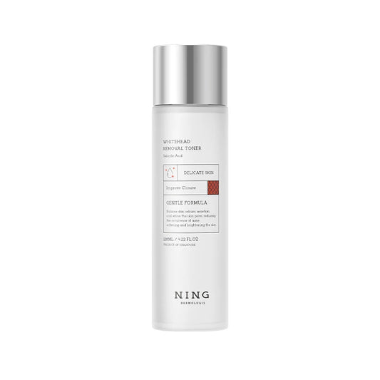 NING WHITEHEAD REMOVAL TONER MINIMIZES PORES, REDUCES BLACKHEADS, BRIGHTENS, CONTROLS OIL