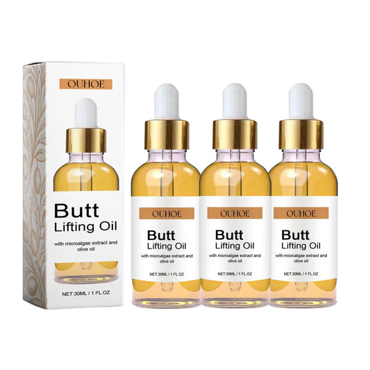 Buttock Enlargement Oil Hip Lifting Growth Firming Nourishing Moisturize Skin Tighten Pores Enhance Elasticity Body Massage Care