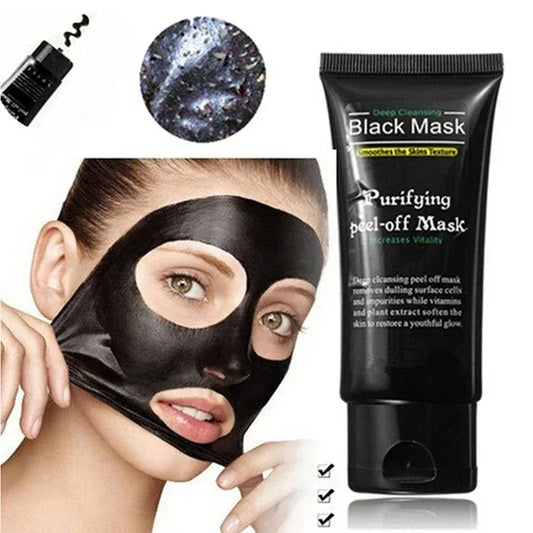 Blackhead Remover Mask Facial Shrink Pores Acne Black Head Removal Cream Nose Cleansing Black Peel Off Masks Skin Care New