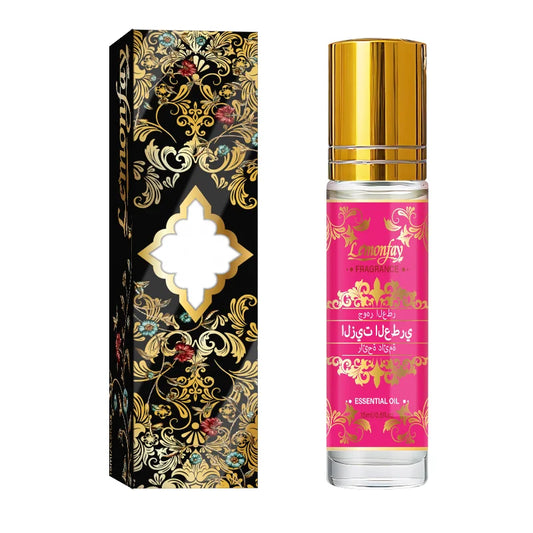 Arabian Perfume Oil Lemonfay | Alcohol-Free Long Lasting Roll-On | Portable Dubai Islamic Scent for Men & Women 15ml
