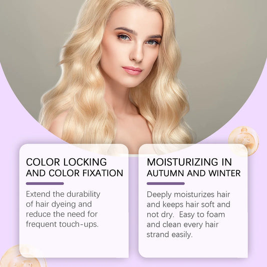 Eelhoe Vitamin E Hair Care Series Dry Damaged Treatment Deep Nourishing Repairs Conditioner Oil Control Hair Growth Shampoo Set