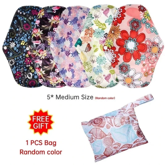 Pads for Monthly Absorbent Menstrual Panties Washable Sanitary Napkin Women Use Period Tampons Women's Reusable Compresses Daily