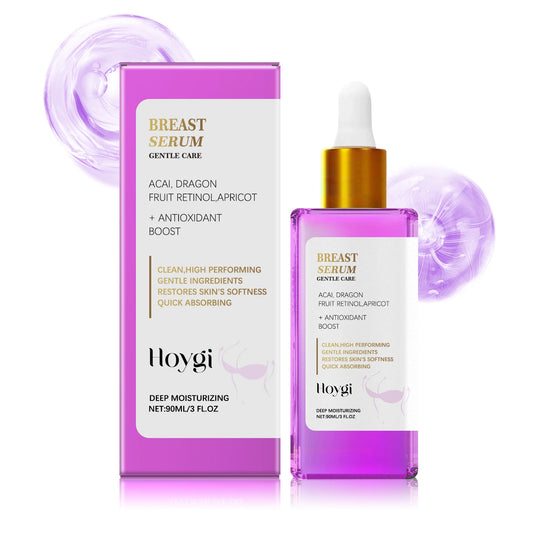 Firming and Plumping Breast Serum - Lifting, Moisturizing and Enhancing Elasticity Nourishing Massage Breast Care Essence