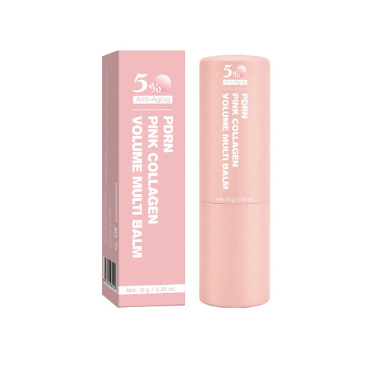 PDRN Pink Collagen Volume Multi Balm | All In One Volufiline, PDRN, NAD Stick ,Helping Look of Fine Lines, Firming Care,Lip Care