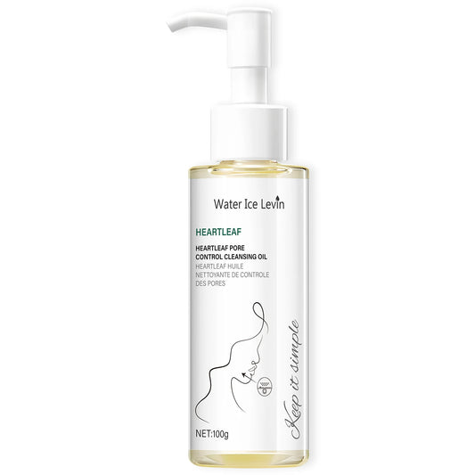 Heartleaf Pore Control Cleansing Oil with Niacinamide - Moisturizing & Protecting Daily Facial Cleanser for Elastic Skin