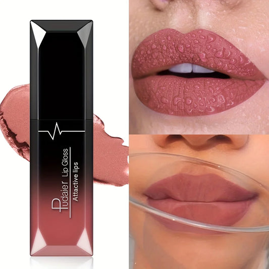 Velvet Matte Liquid Lipstick Waterproof 17 Long Lasting Colors Non Stick Cup Kissproof Smooth Soft Lip Tint for Girls
