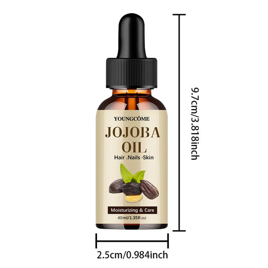 Natural Jojoba Oil Anti Aging Firming Skin Face Moisturizing Relaxing Massage Oil Hair Repair Skin Care Body Oil