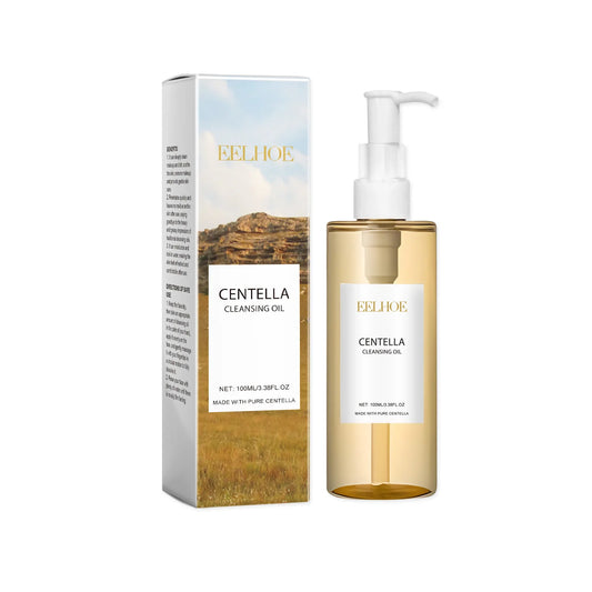 EELHOE Centella Cleansing Oil Makeup Remover Refreshing Clean Pores Oil Control Hydration Centella Asiatica Facial Cleansing Oil