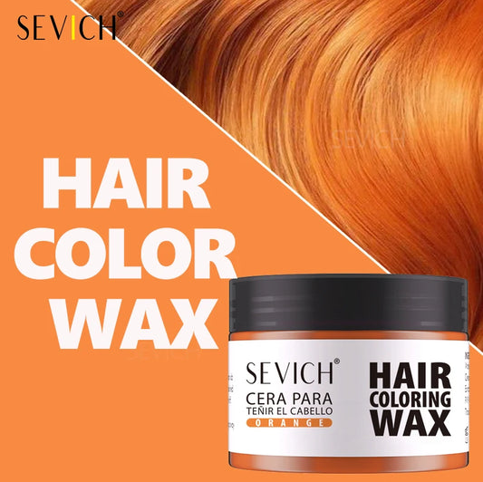 Hair Colour Wax Temporary Hair Color Wax Easy To Wash DIY Hairs Dyed Mud Long Lasting Paint Coloring Cream Colored Hair Dye