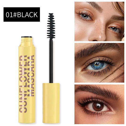 Slim Volume Mascara Black Waterproof Long-lasting Mascara Curls Up Long-Lasting Smudge-Proof Easy to Apply Unisex Eye Makeup
