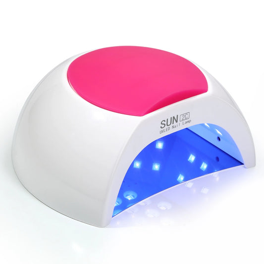 Sun2C Nail Lamp 48W Gel Polish Dryer Pedicure Light Manicure Lamp Nail Art Gel Dryer Machine LED UV Nail Lamp Not Black Handed