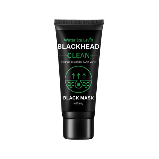 60g Bamboo Charcoal Fiber Mask Blackhead Removal Deep Mask Deep Cleansing Cleansing Exfoliating Mask Treatment Black Mask