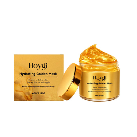 Hydrating Golden Mask Collagen Gold Peel Off Facial Mask Moisturizing Firming Reduces Wrinkles Removes Blackheads Dirt & Oils