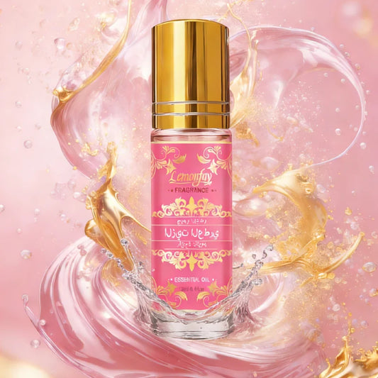 Arabian Perfume Oil Lemonfay | Alcohol-Free Long Lasting Roll-On | Portable Dubai Islamic Scent for Men & Women 15ml