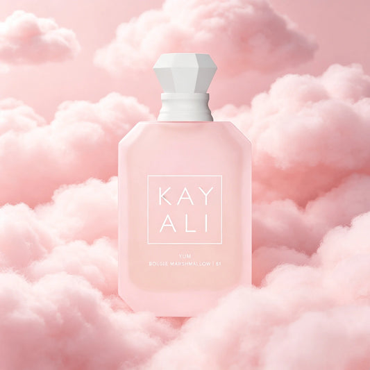 Kayali （81）Yum Boujee Marshmallow Eau De Parfum Long Lasting Sweet Creamy Fragrance Women Perfume Matte Pink Bottle Cloud Dreamy Scent Gift for Ladies