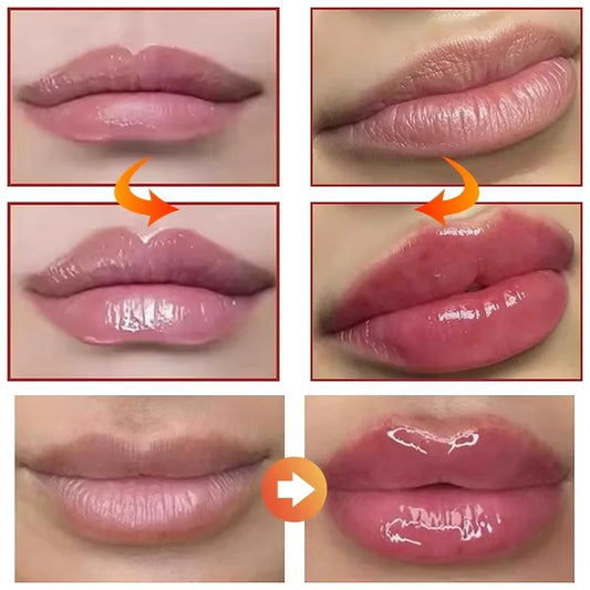 Lip Booster Plumping Serum Oil Hyaluronate Acid Moisturizing Sexy Enhancer Non-Irritating Brighten Fade Lines Plump Products