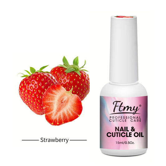 Nail Cuticle Oil - 15ml, Alcohol-Free, Vitamin C &, Glycerol Infused, Moisturizing Hand &, Foot Care for Dry Skin