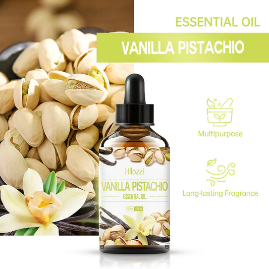 Vanilla Pistachio essential oil has a sweet aroma and is suitable for diffusers and body massage, and can also be used as a gift