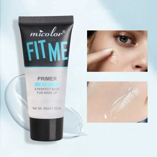 Transparent Jelly Primer Makeup Base Color Rendering Long Lasting Makeup Holding Pre Makeup Base Cream & Makeup Setting Spray