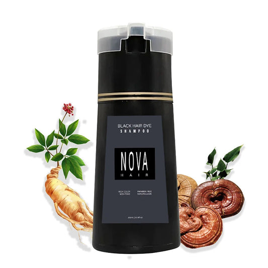New Red/brown/black Hair Dye Shampoo Gentle Non Damaging To Hair Easy To Cover White Hair Natural Long-lasting Color Development