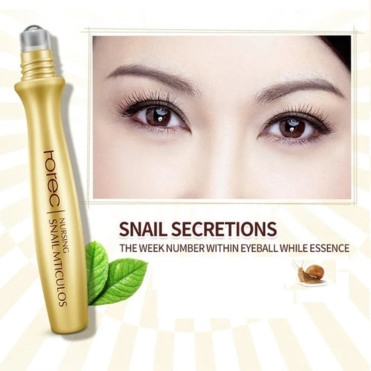ROREC Hyaluronic Acid Snail  Eye Serum Essence Dark Circle Firming  Eyes Cream  Anti Wrinkle Korean Cosmetics Skin Care