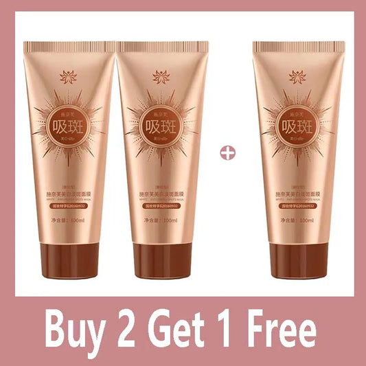 Spots Peel-Off Facial Mask Anti-Blemish Freckle Brightening Off Mask Deeply Clean Pore Tightening Moisturize Glowing Skin