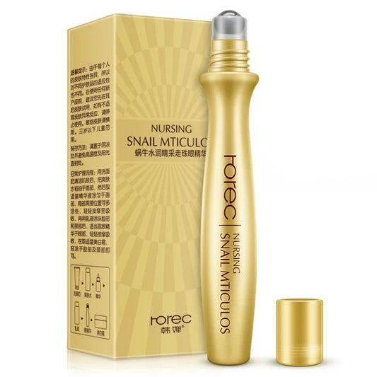 ROREC Hyaluronic Acid Snail  Eye Serum Essence Dark Circle Firming  Eyes Cream  Anti Wrinkle Korean Cosmetics Skin Care