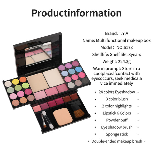 35 Color Pearl Eye Shadow Makeup Plate Nude Makeup Women Makeup Set Combination TYA 6173