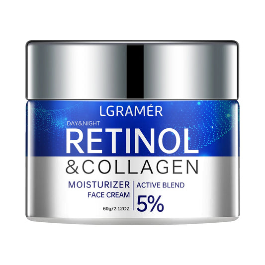 Retinol Cream Serum Combo Set Locks In Moisture Repairs Skin Smoothes Wrinkles Increases Elasticity For Younger Healthier Skin
