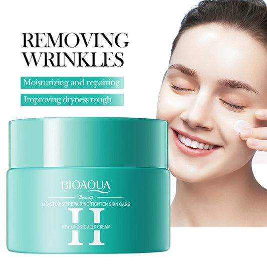 BIOAQUA Retinol Face Cream Moisturizing Whitening Anti-Aging Wrinkles Hyaluronic Acid Facial Cream Face Skin Care