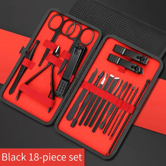 Nail Clipper Set Convenient Beauty Tools Nail Clipper Manicure Nail Trimmer Pedicure Knife Ear Peeling Knife Nail Manicure T